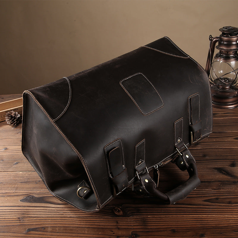 Classic Cowhide Travel Bag