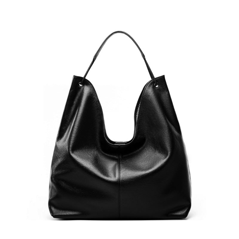 Vegetable-Tanned Leather Tote