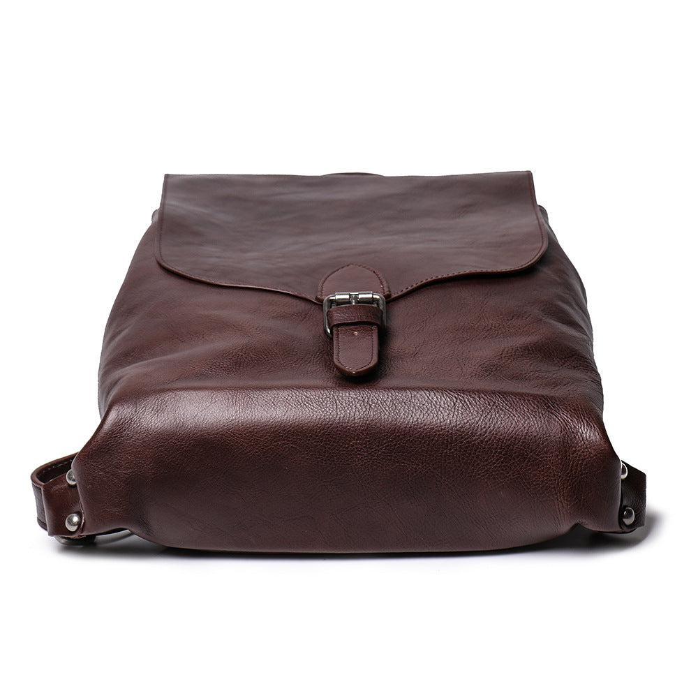 Men's Classic Cowhide Backpack