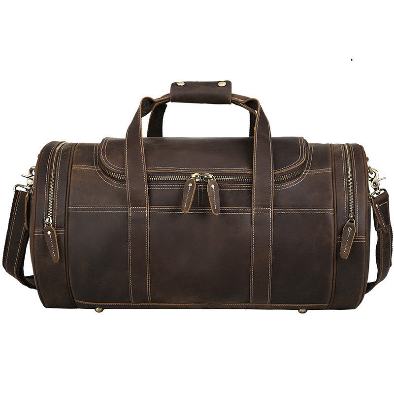 Trendy European-Style Leather Duffle
