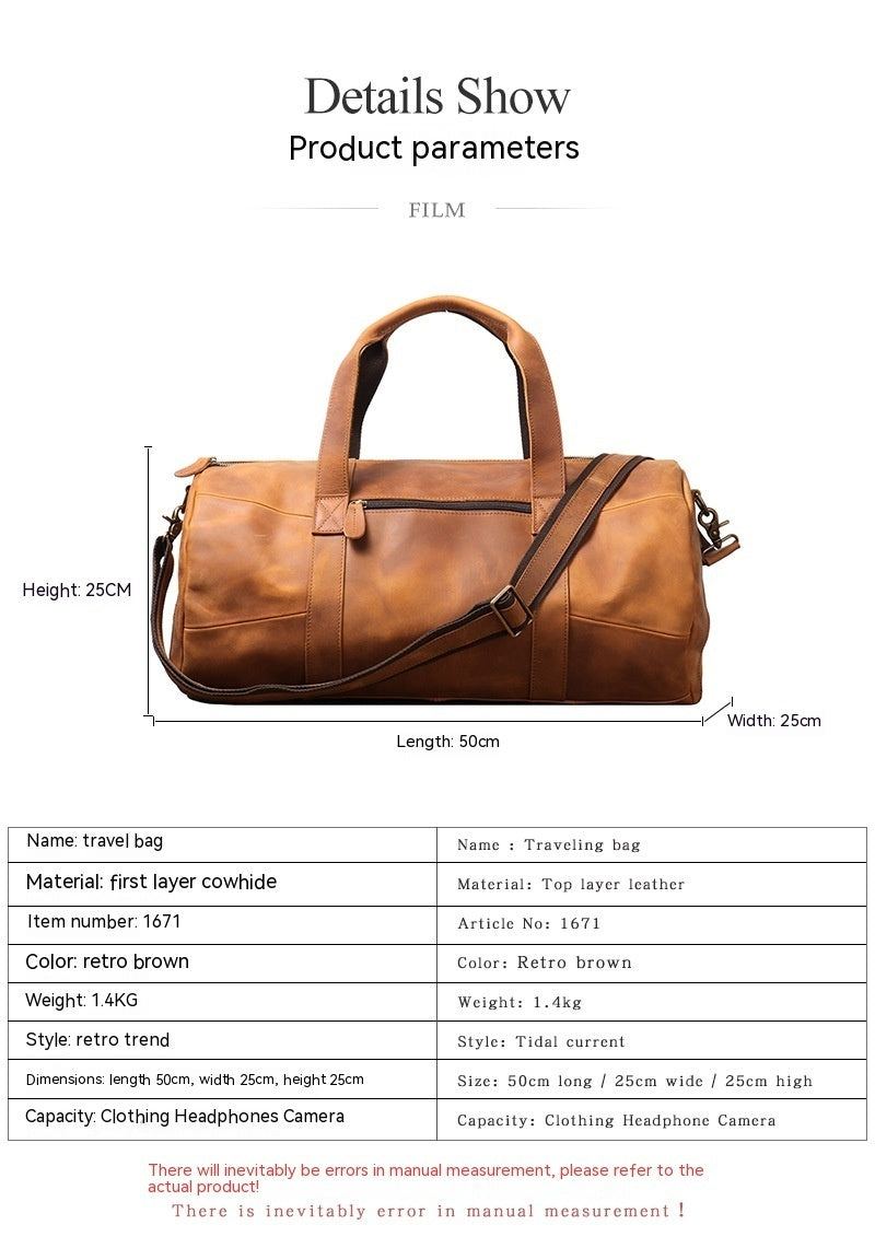 Men's Portable Travel Bag