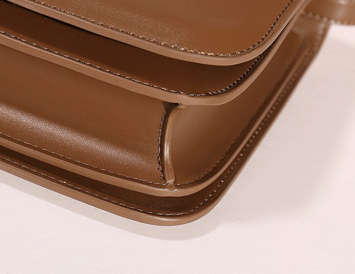 Classic Leather Shoulder Bag