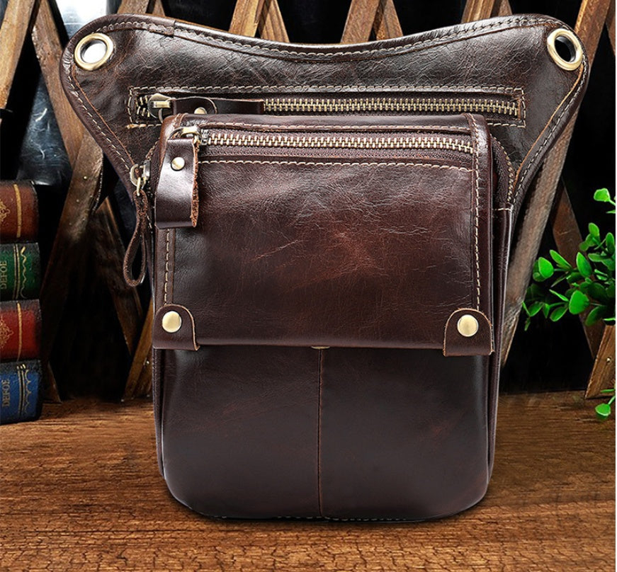 Vintage Leather Crossbody