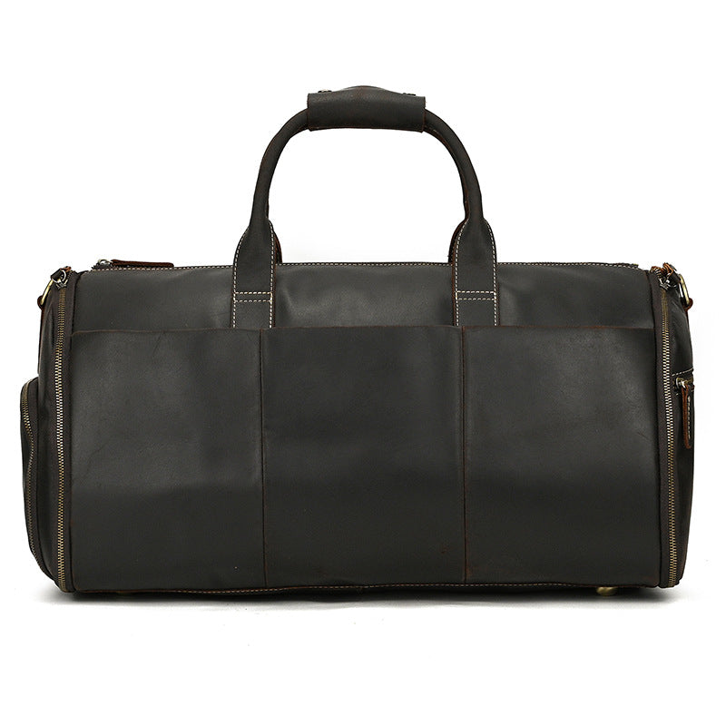 Vintage Leather Travel Duffle