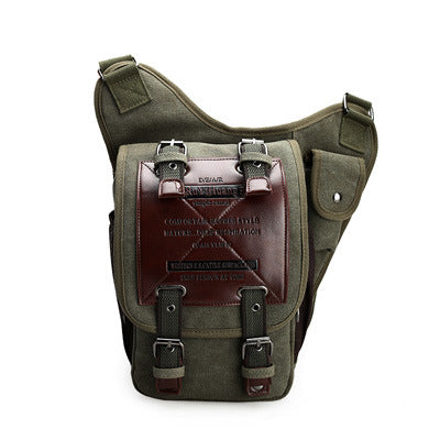 Multifunction Canvas Crossbody Bag