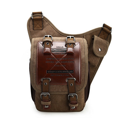 Multifunction Canvas Crossbody Bag