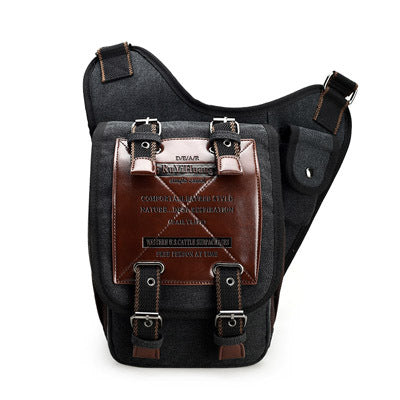 Multifunction Canvas Crossbody Bag