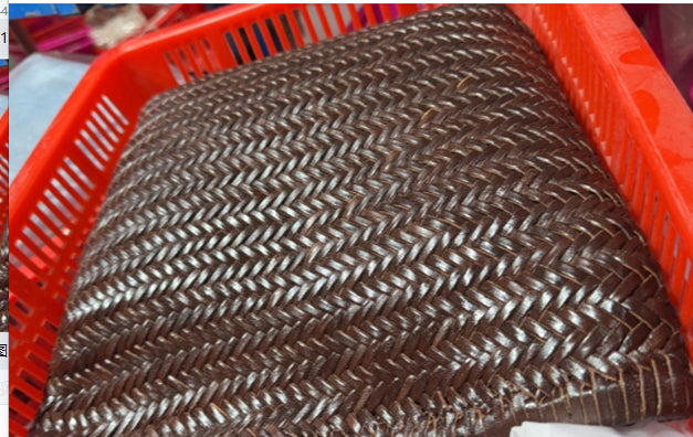 Handwoven Leather Tote