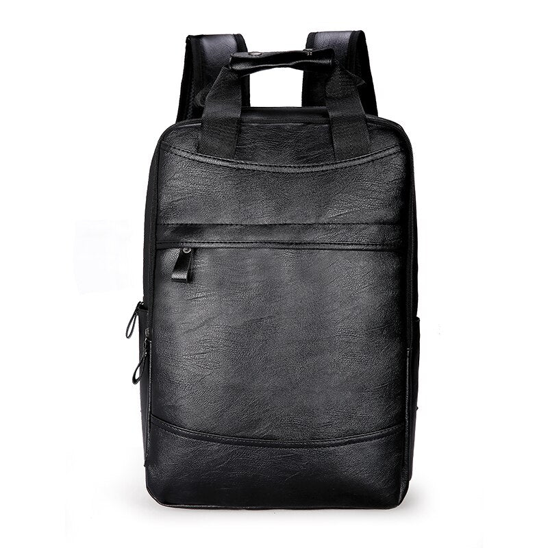 Men’s Leather Business Backpack