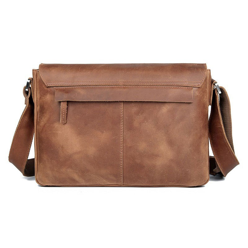 Vintage Leather Crossbody Bag