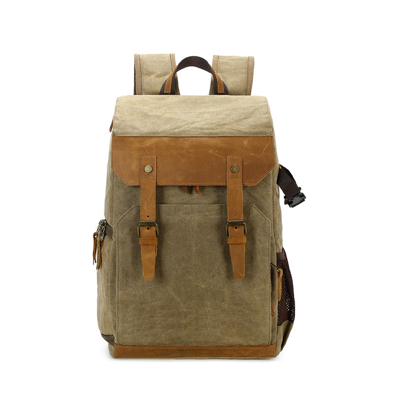 Outdoor Canvas Casual Backpack
