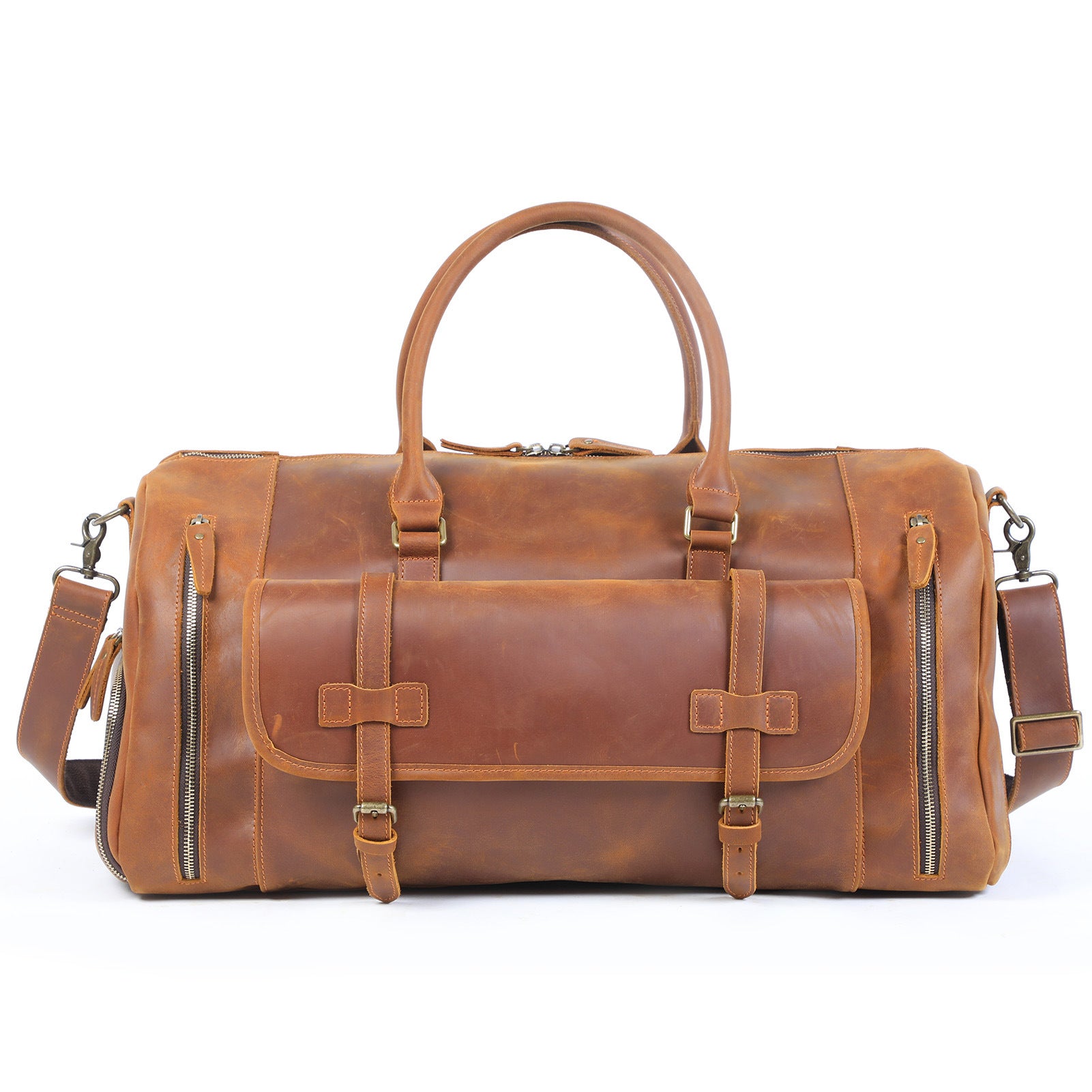 Men’s Large Cowhide Hand Luggage