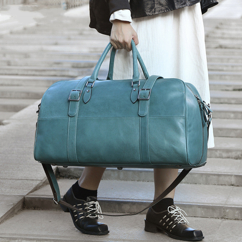 Leather Weekender Bag