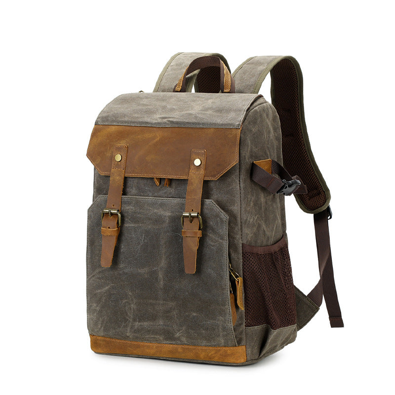Outdoor Canvas Casual Backpack