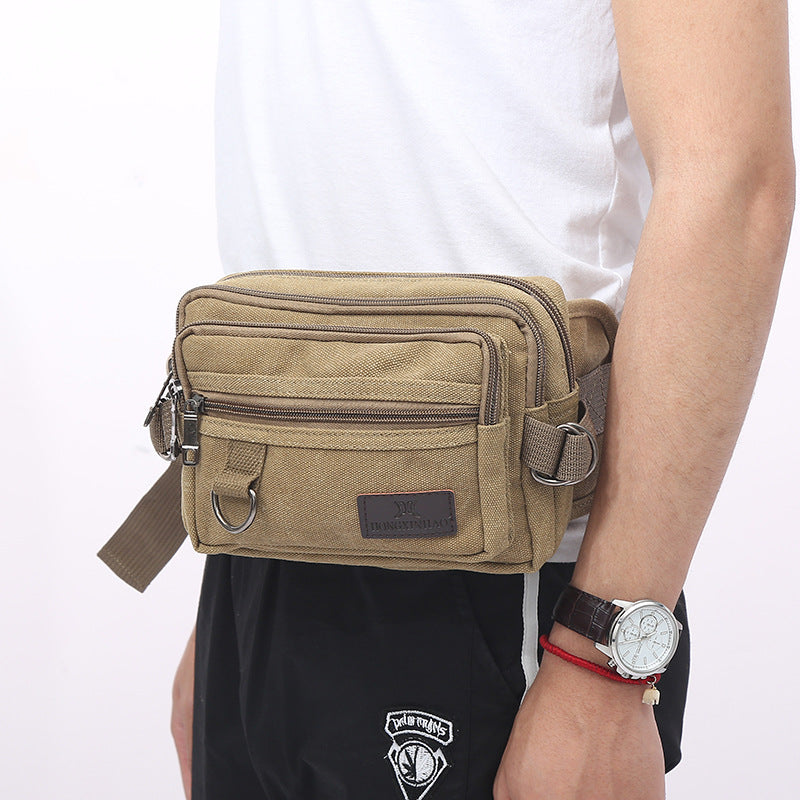 Canvas 4-Zipper Tog