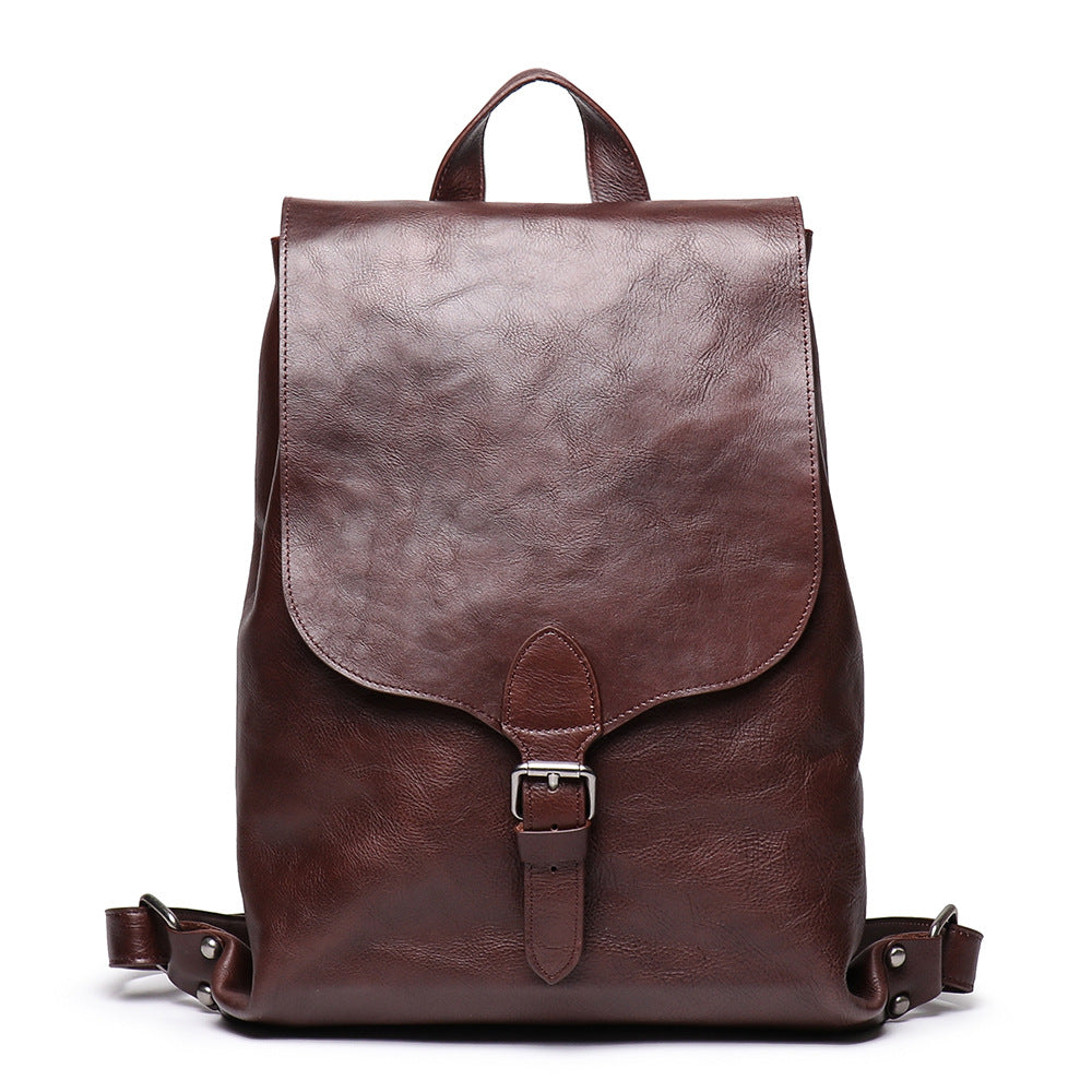Men's Classic Cowhide Backpack