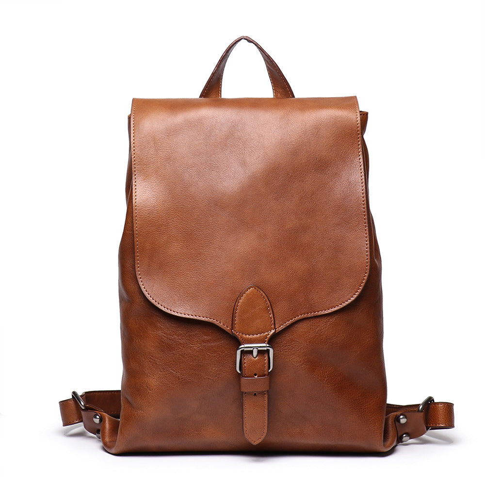Men's Classic Cowhide Backpack