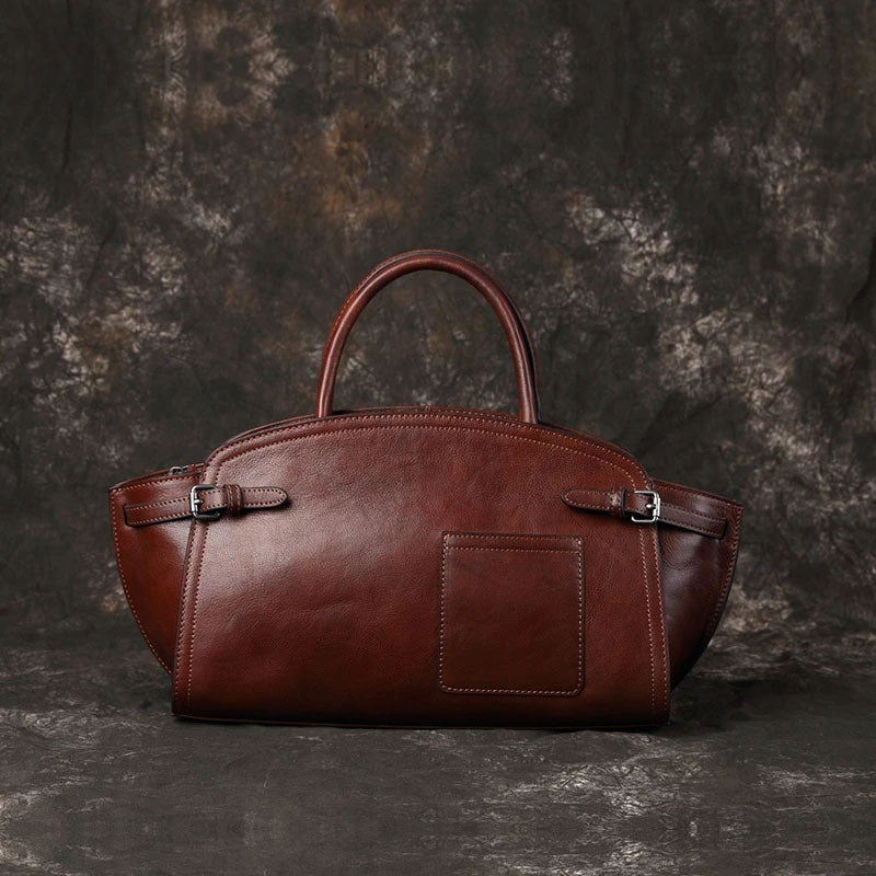 Leather Zip Crossbody Bag