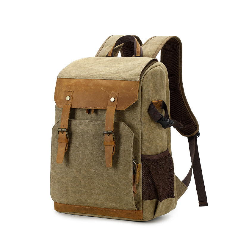 Outdoor Canvas Casual Backpack
