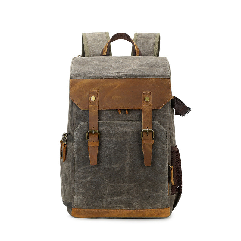 Outdoor Canvas Casual Backpack
