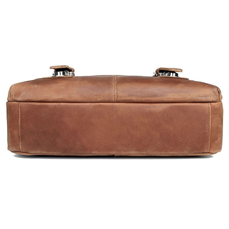 Vintage Leather Crossbody Bag