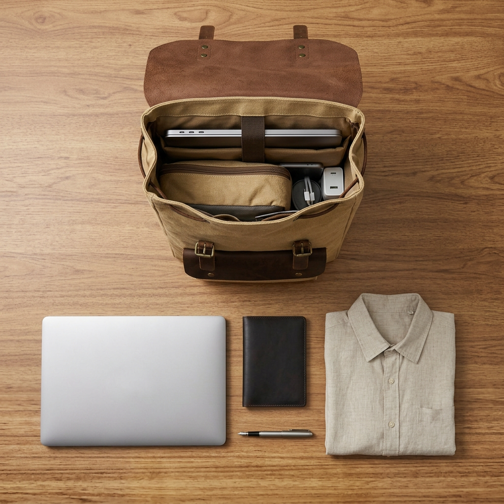 The Cargo – Multi-Pocket Backpack