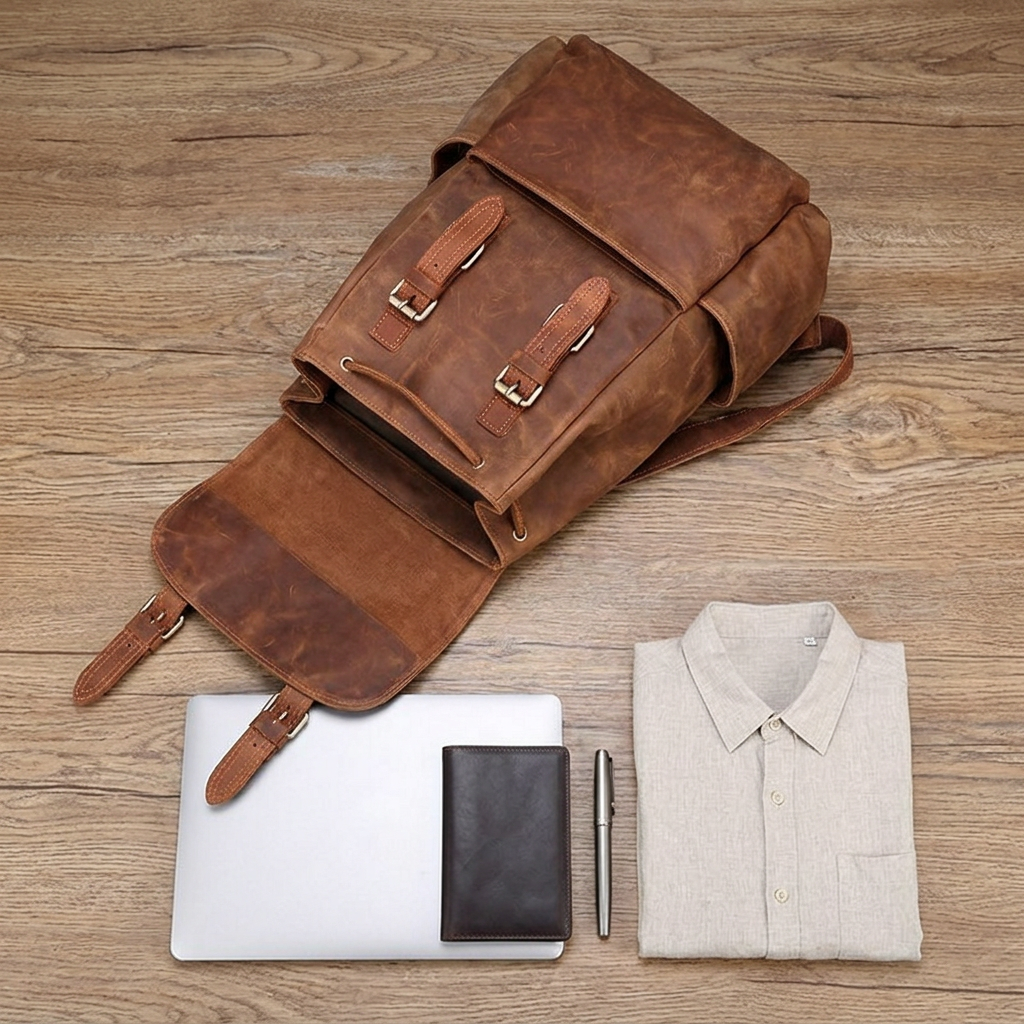 The Aspen - Leather Backpack