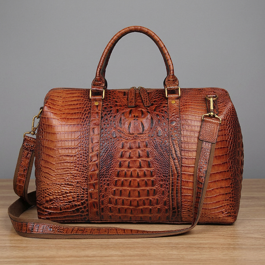 The Bayou - Embossed Handbag