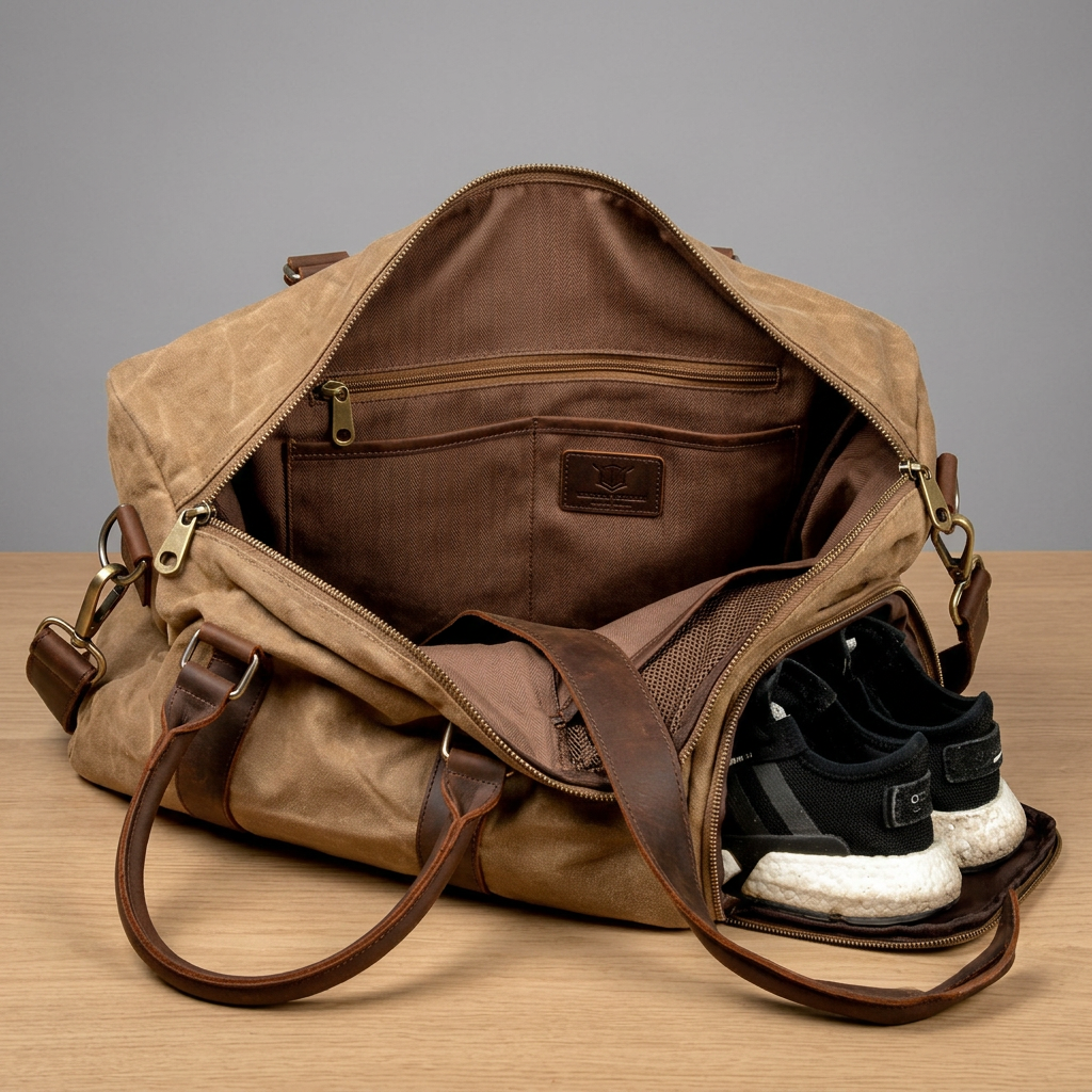 The Ridge - Leather Weekender Duffle