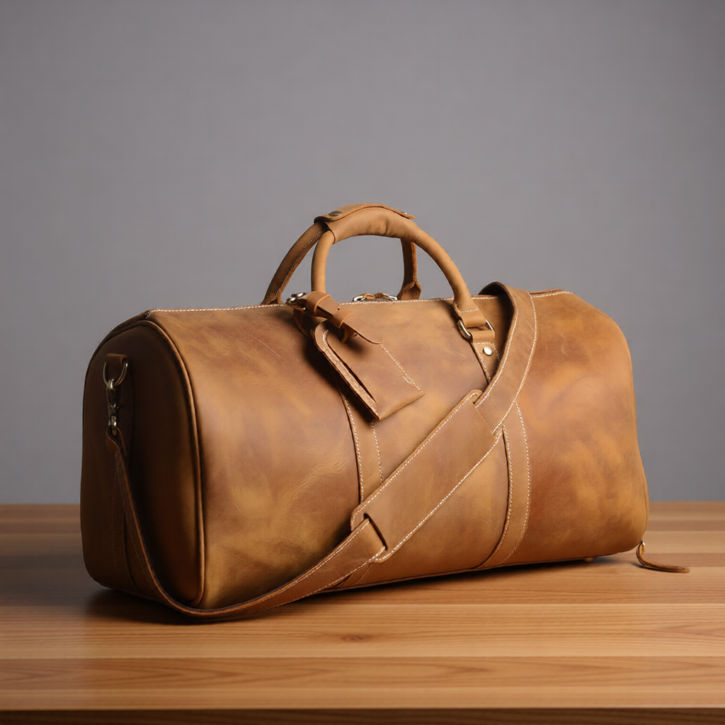 The Whitmore - Leather Travel Grip