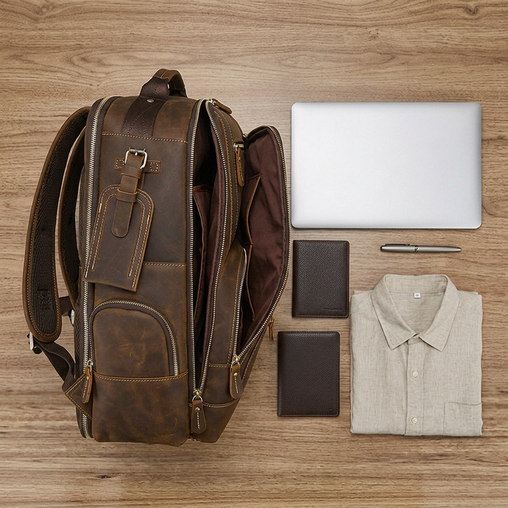 The Campus – Vintage Student Backpack