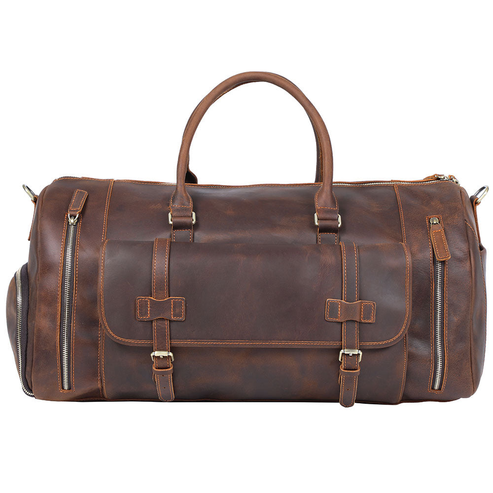 Men’s Large Cowhide Hand Luggage