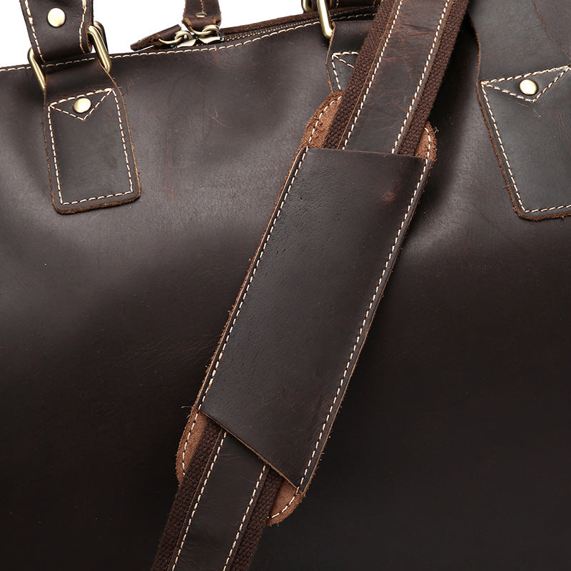 Classic Cowhide Travel Bag