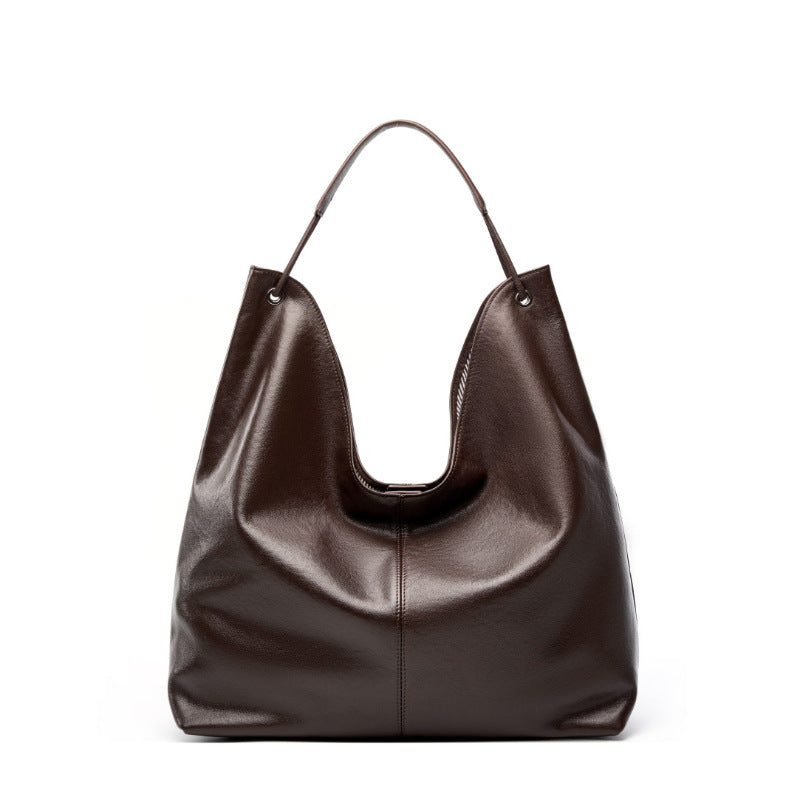 Vegetable-Tanned Leather Tote