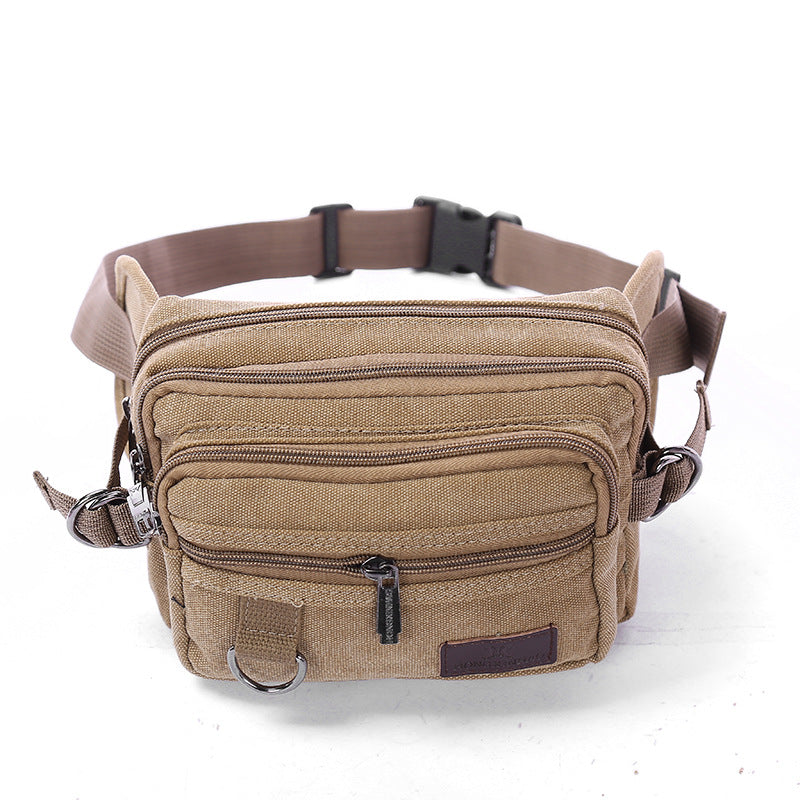 Canvas 4-Zipper Tog