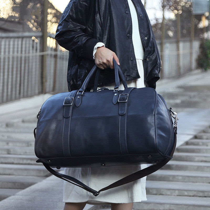 Leather Weekender Bag