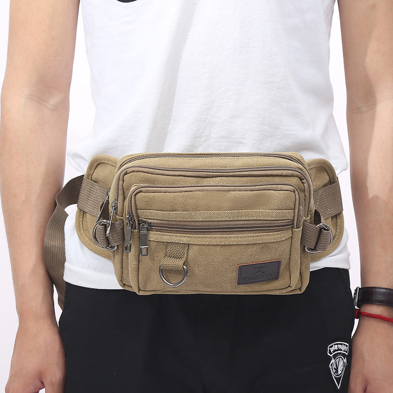 Canvas 4-Zipper Tog