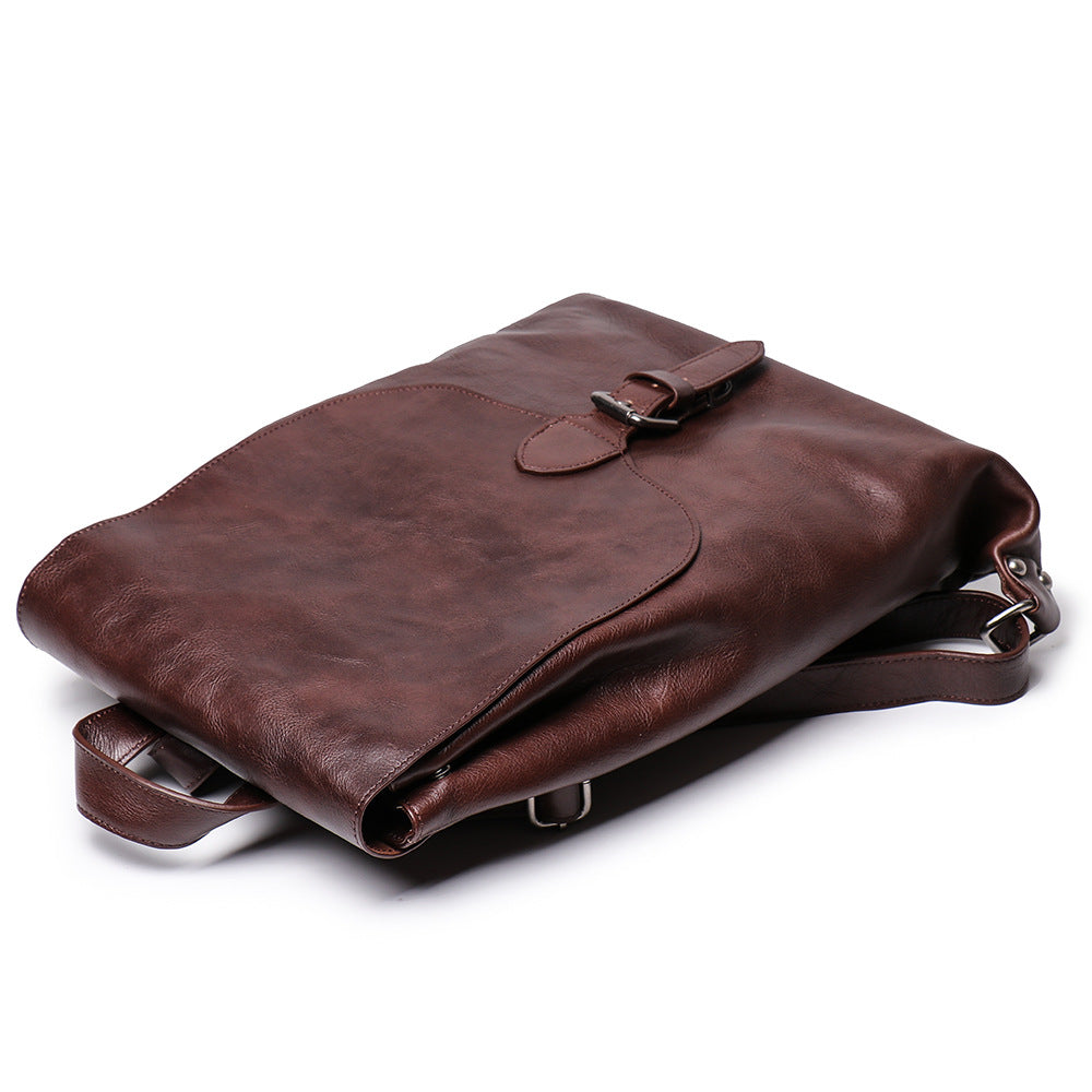 Men's Classic Cowhide Backpack