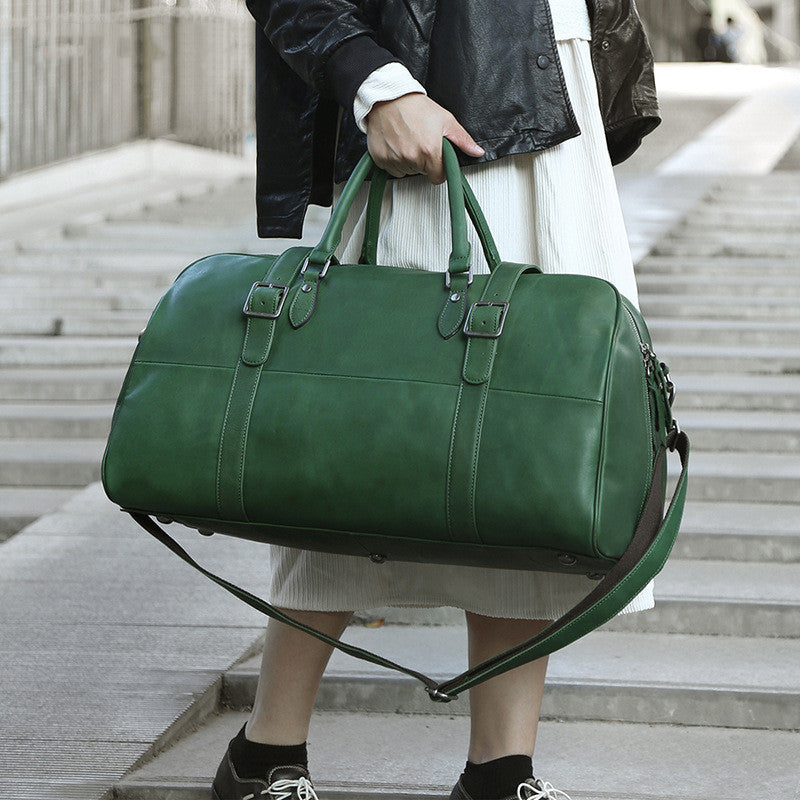 Leather Weekender Bag